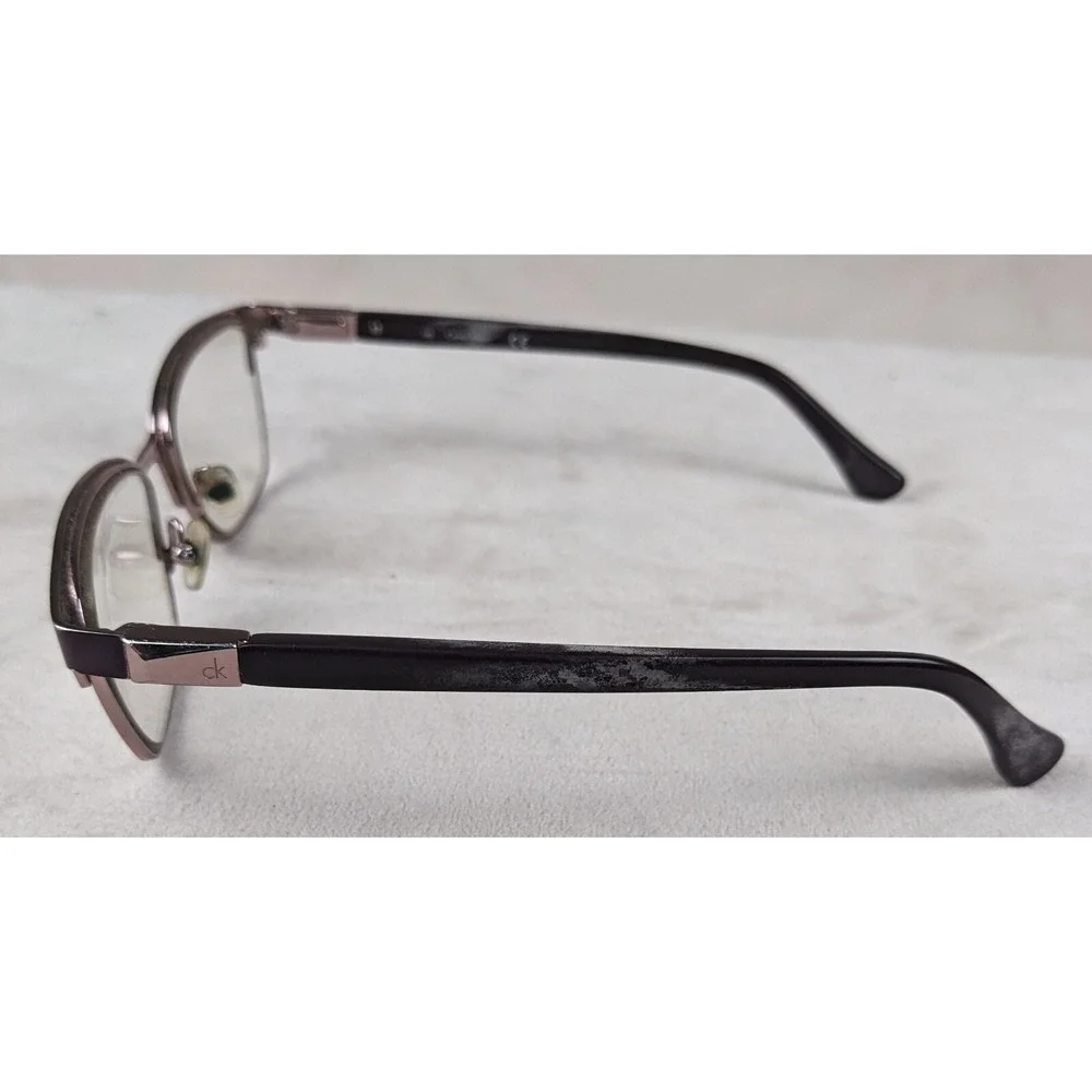 Calvin Klein Eyeglasses‎ Frames Rectangular Metal Purple